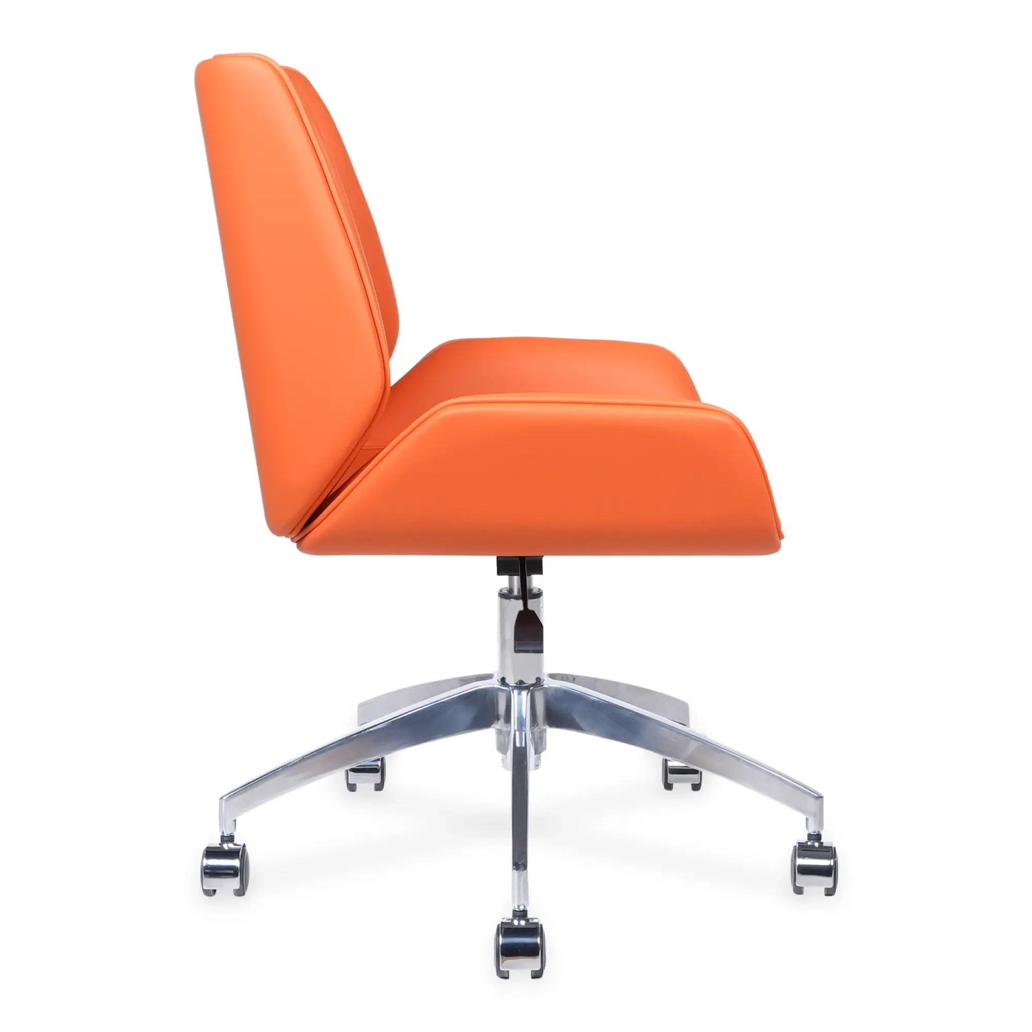 Nordic Chaise de bureau Colors | Simili cuir et piètement chromé