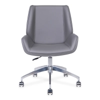 Nordic Chaise de bureau Colors | Simili cuir et piètement chromé