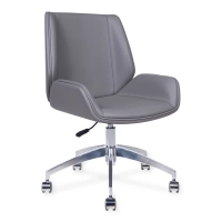 Nordic Chaise de bureau Colors | Simili cuir et piètement chromé
