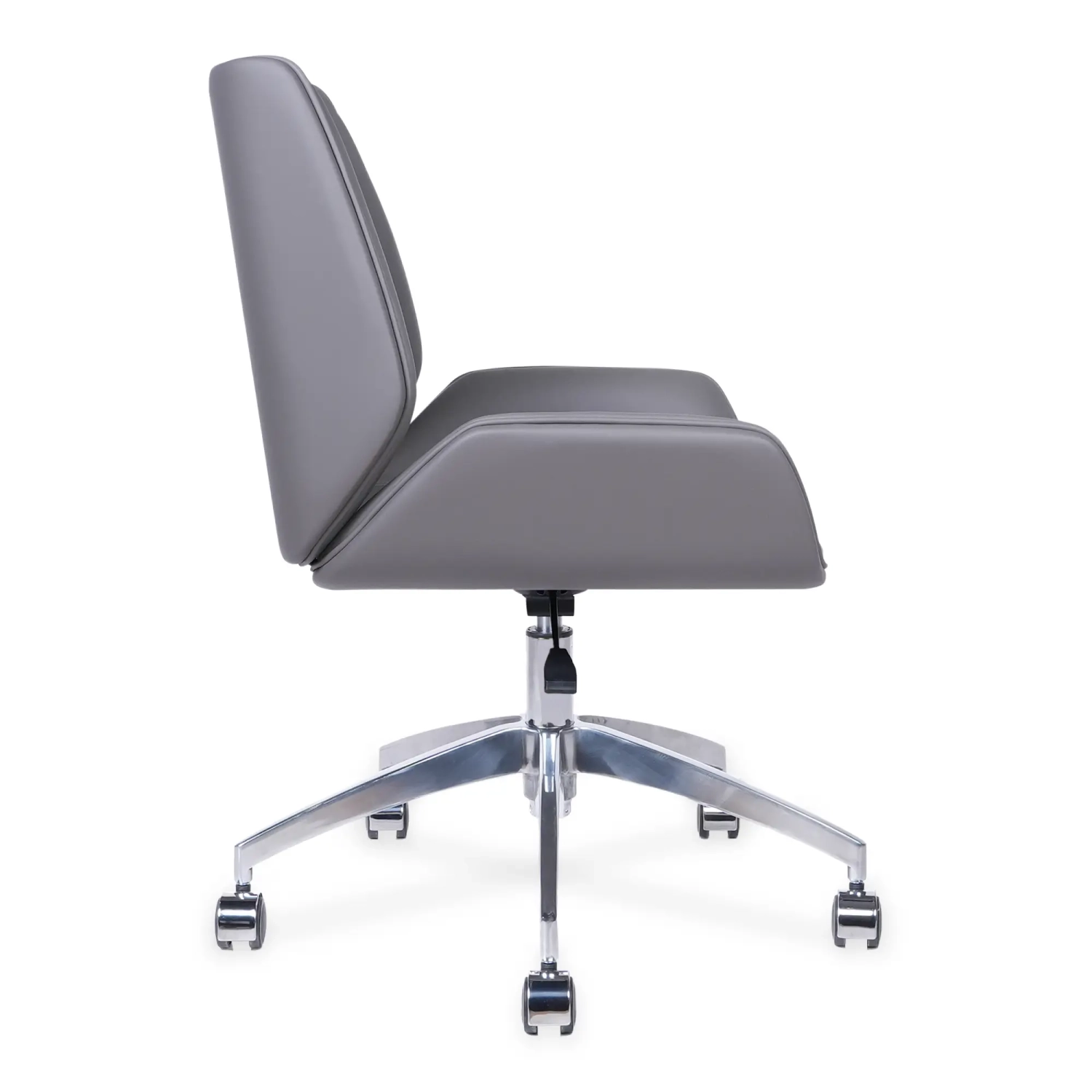 Nordic Chaise de bureau Colors | Simili cuir et piètement chromé