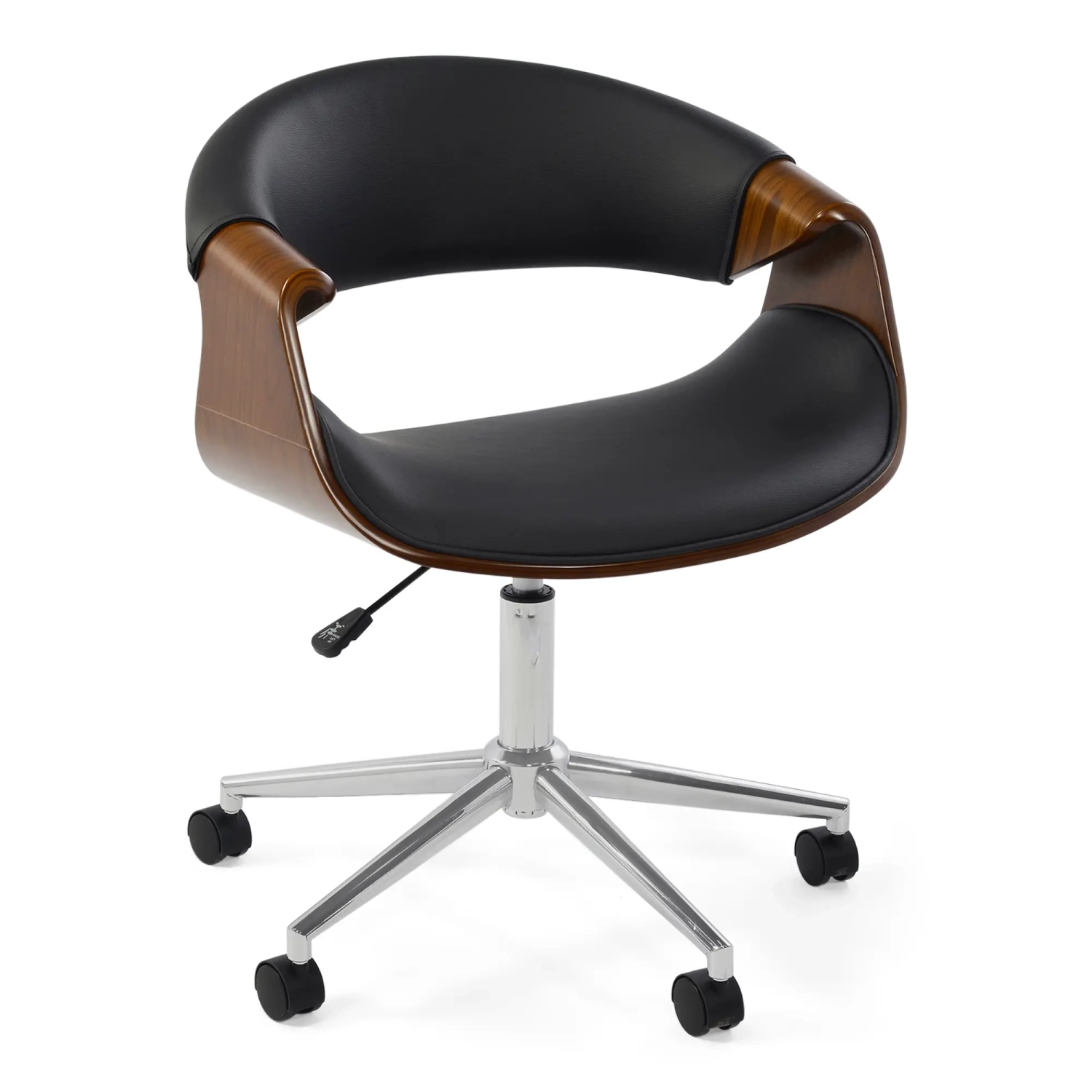 Burrow Chaise de bureau S en noyer | Design du milieu du siècle