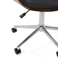 Burrow Chaise de bureau S en noyer | Design du milieu du siècle