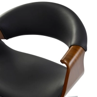Burrow Chaise de bureau S en noyer | Design du milieu du siècle