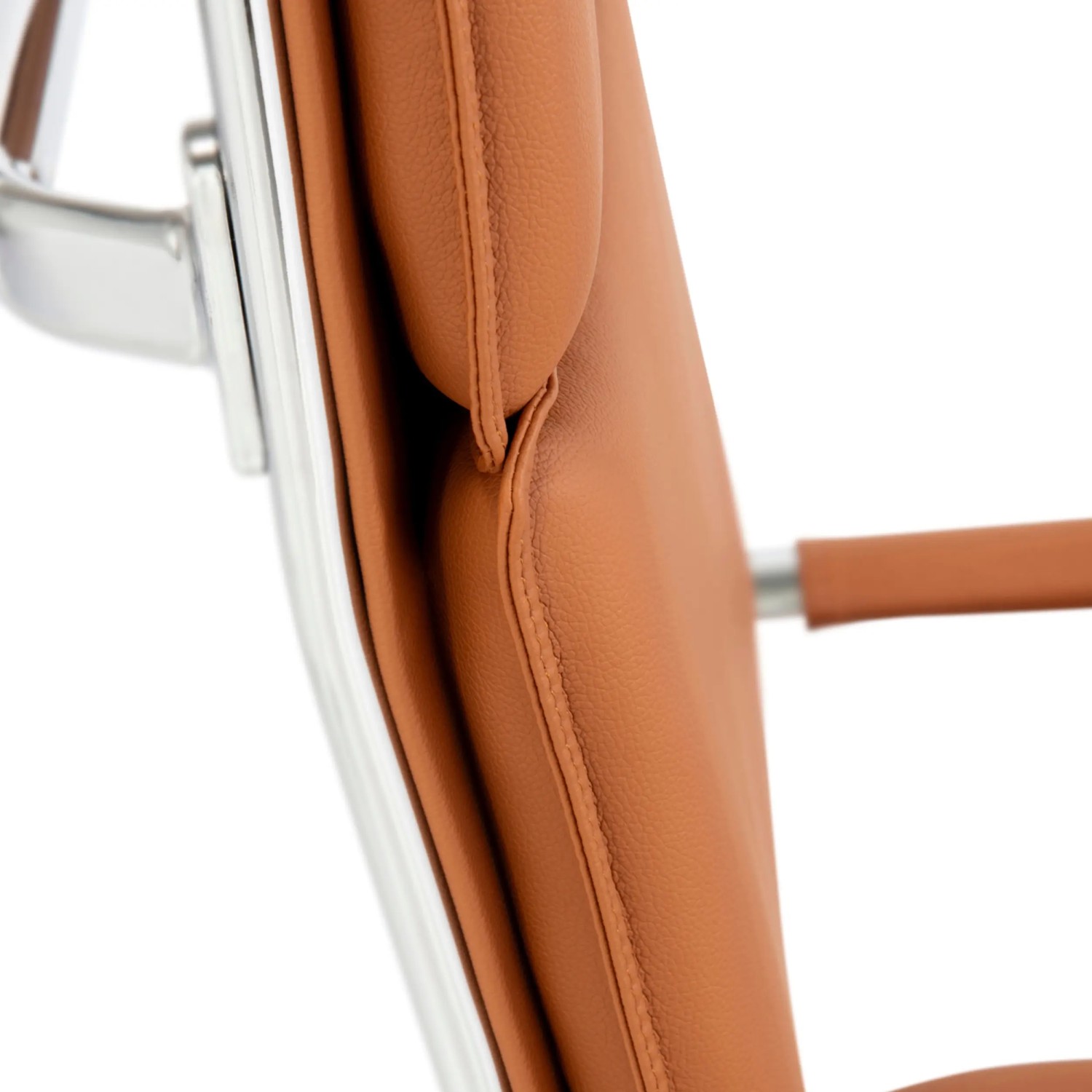 Fauteuil de bureau Studio à dossier haut | Fauteuil de bureau ergonomique en simili cuir