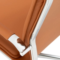 Fauteuil de bureau Studio à dossier haut | Fauteuil de bureau ergonomique en simili cuir