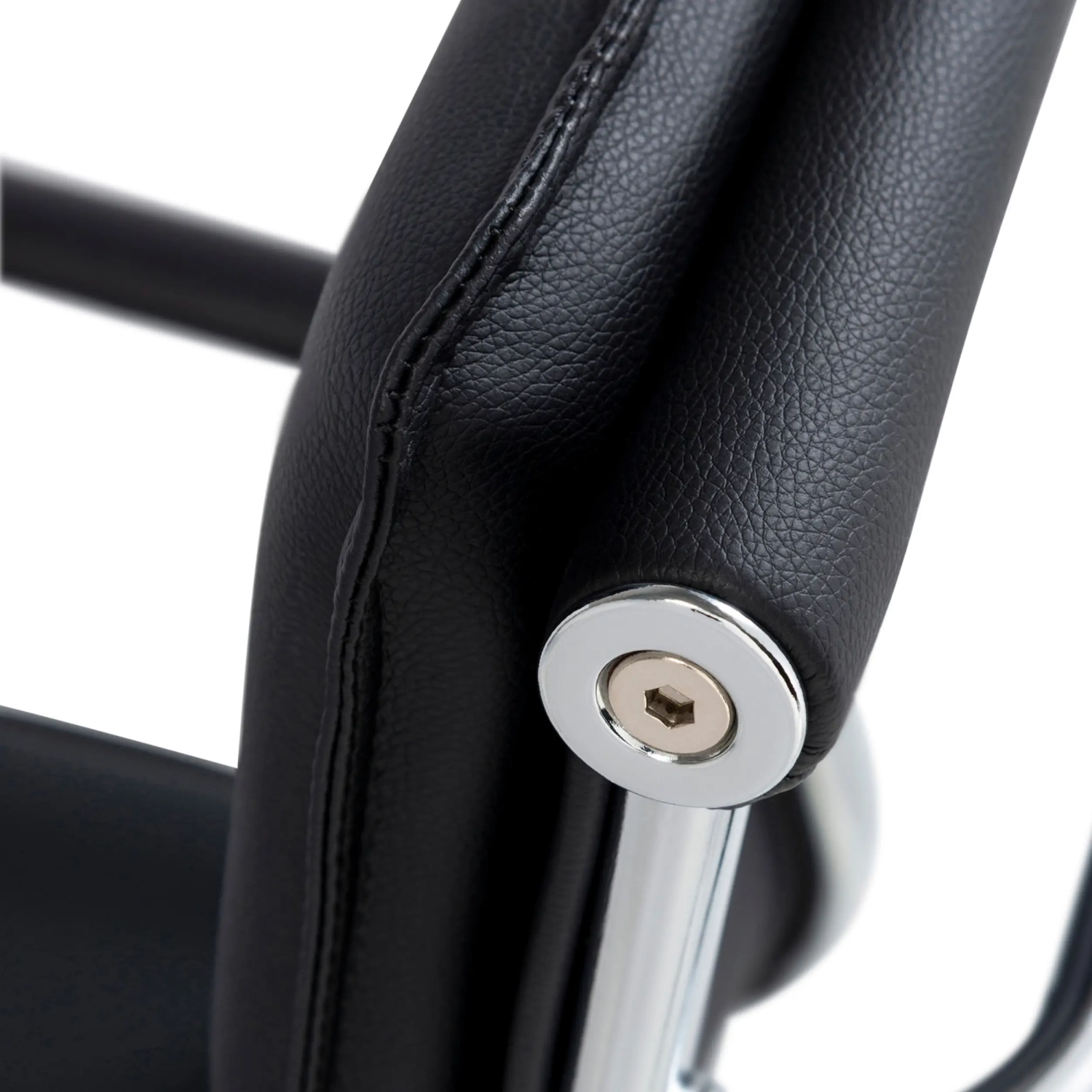 Fauteuil de bureau Studio à dossier haut | Fauteuil de bureau ergonomique en simili cuir