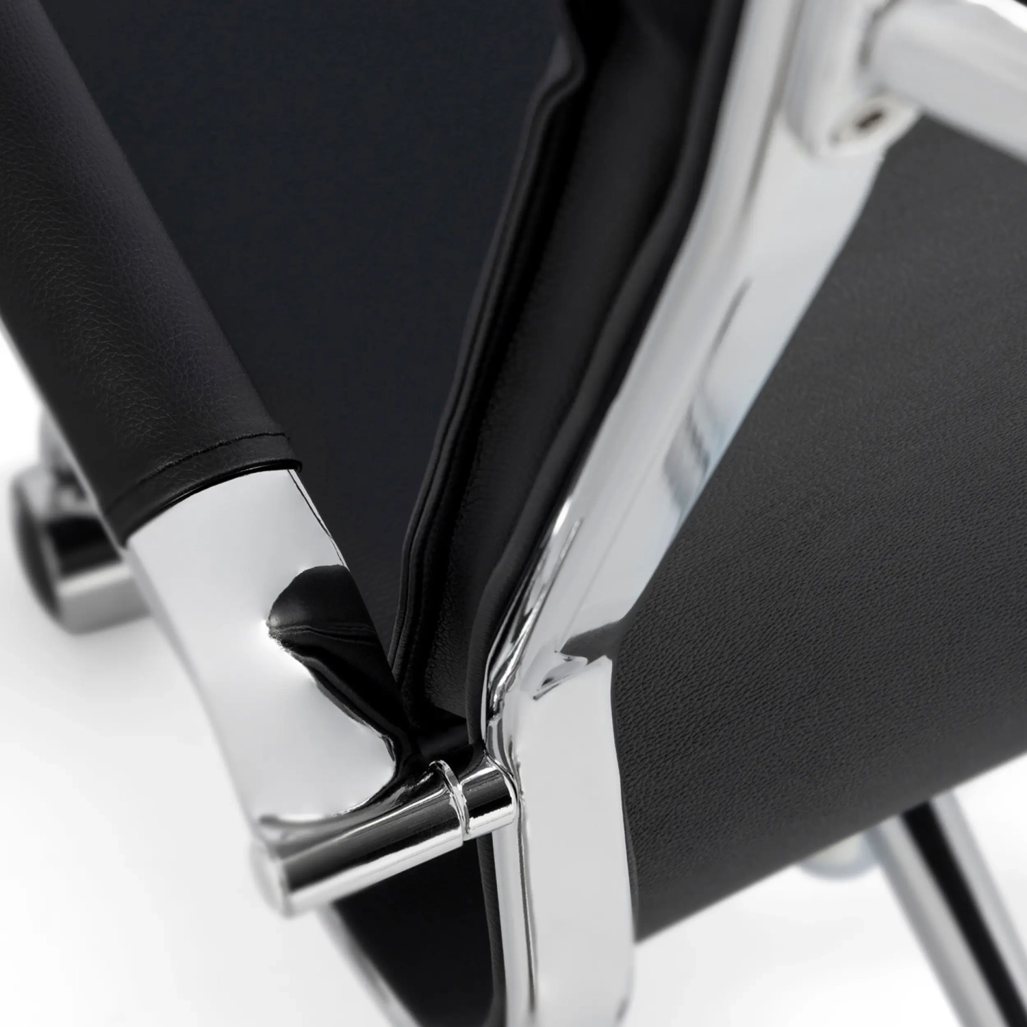 Fauteuil de bureau Studio à dossier haut | Fauteuil de bureau ergonomique en simili cuir