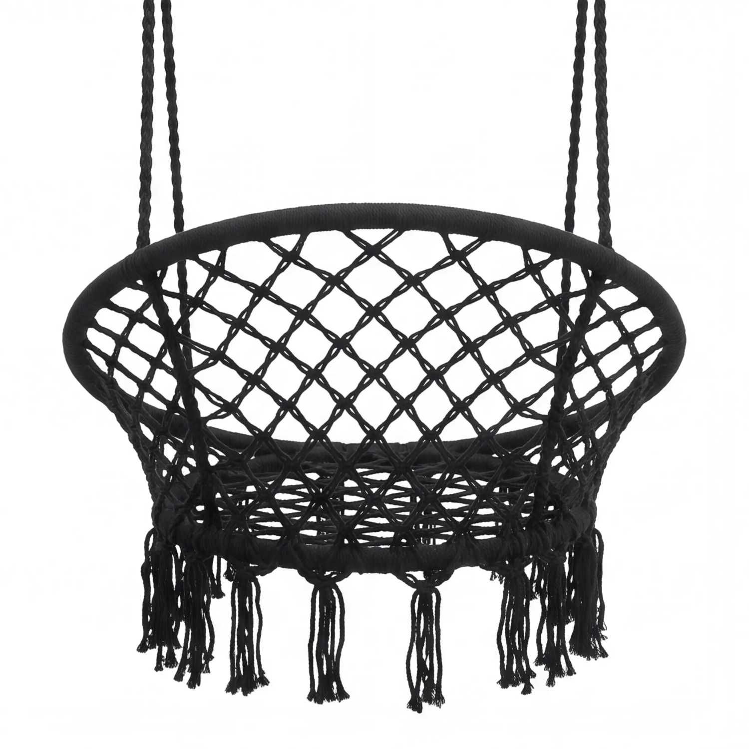 Fauteuil suspendu en coton tressé - Fauteuil suspendu d'extérieur - Meubles Concept