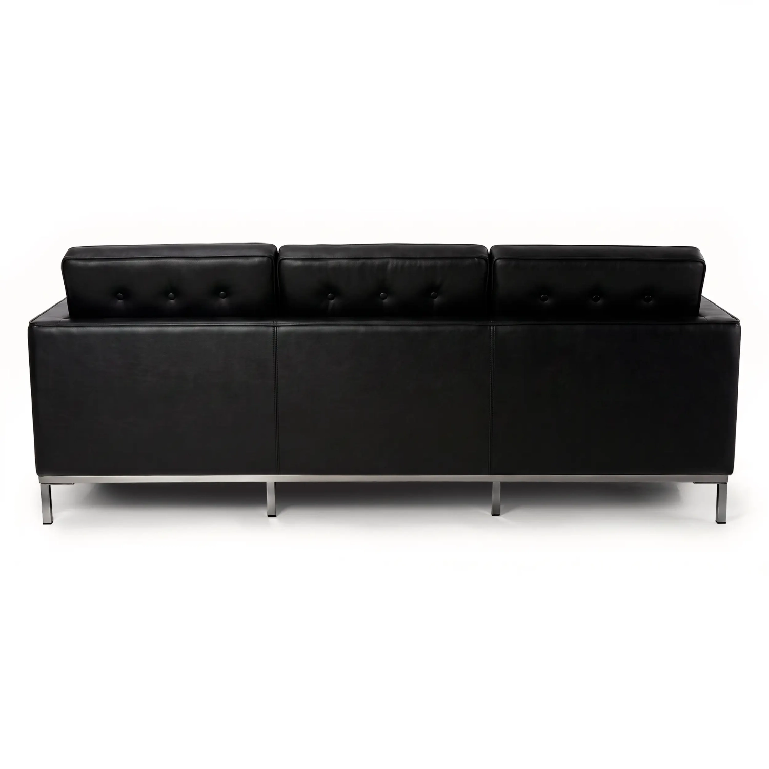 Venice canapé 3 places en cuir italien Florence Knoll Inspired Design