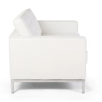 Venice canapé 2 places en cuir italien Florence Knoll Inspired Design