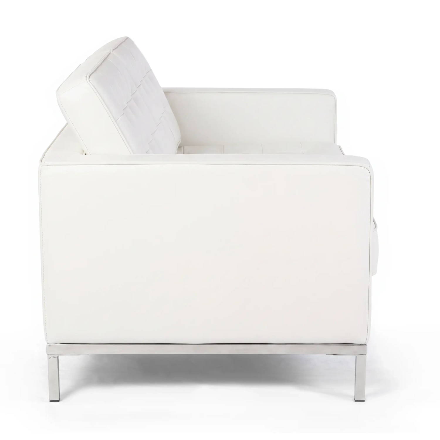 Venice canapé 2 places en cuir italien Florence Knoll Inspired Design