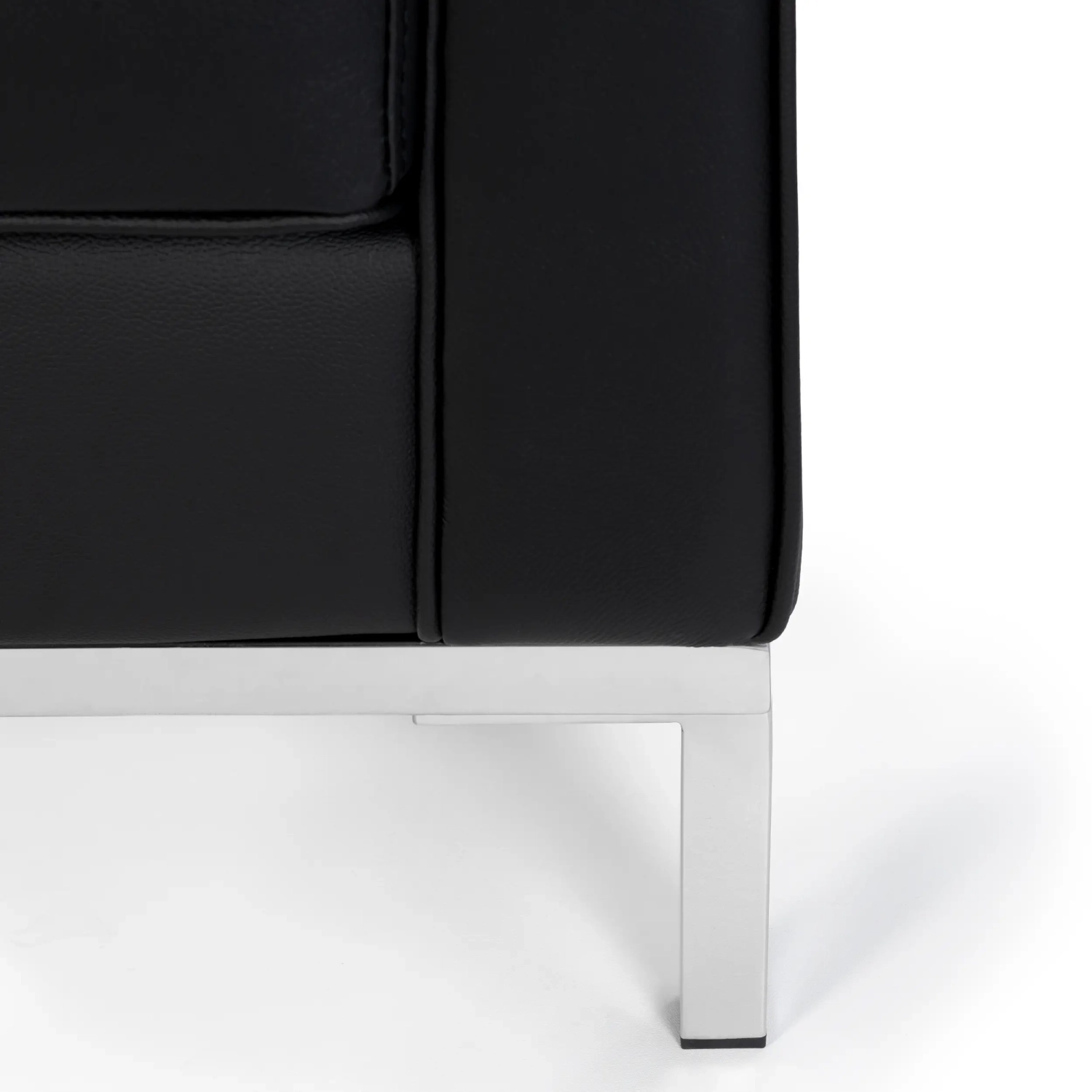 Venice canapé 2 places en cuir italien Florence Knoll Inspired Design