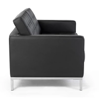 Venice canapé 2 places en cuir italien Florence Knoll Inspired Design