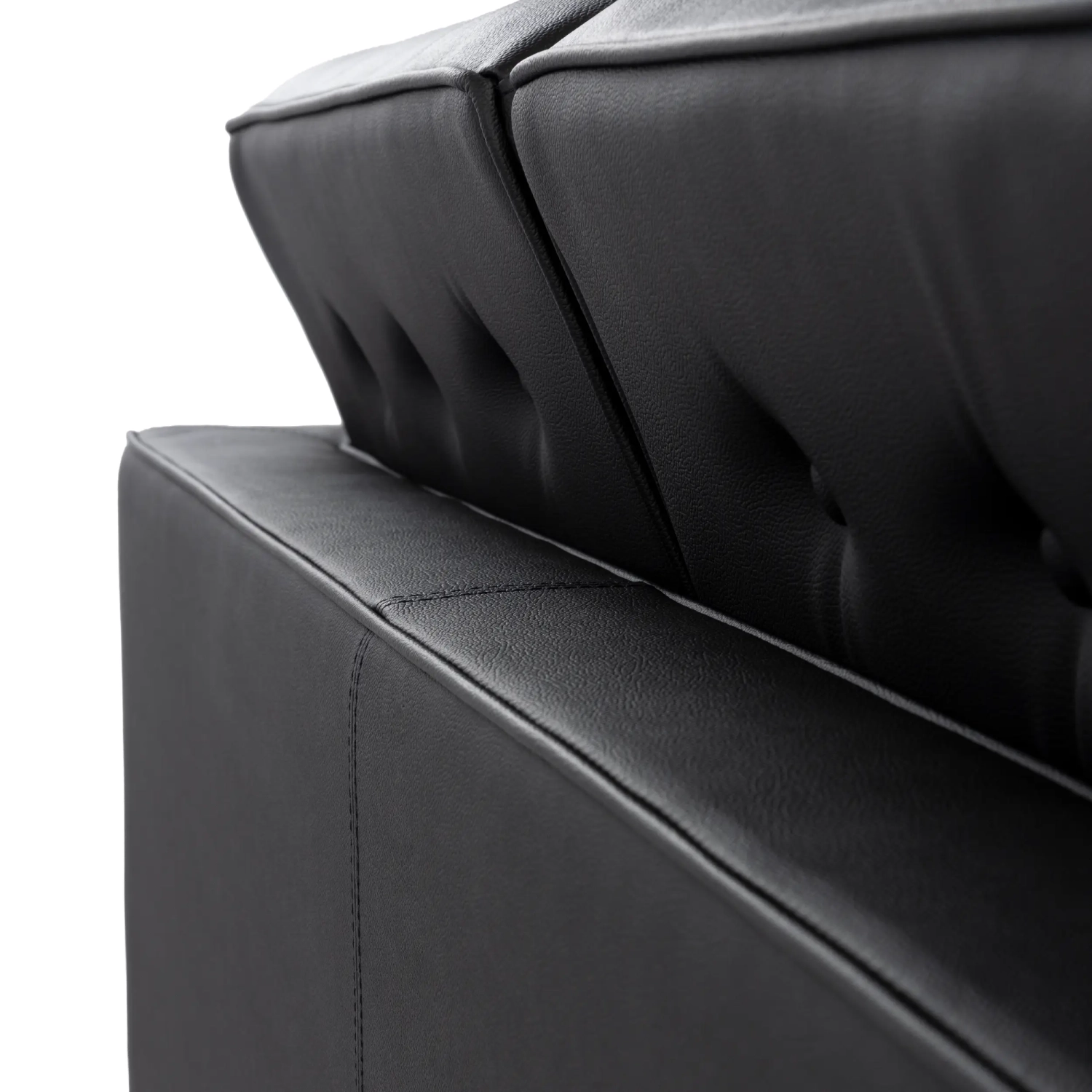 Venice canapé 2 places en cuir italien Florence Knoll Inspired Design