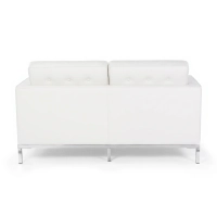 Venice canapé 2 places en cuir italien Florence Knoll Inspired Design