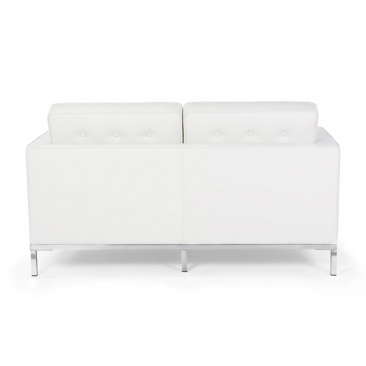Venice canapé 2 places en cuir italien Florence Knoll Inspired Design