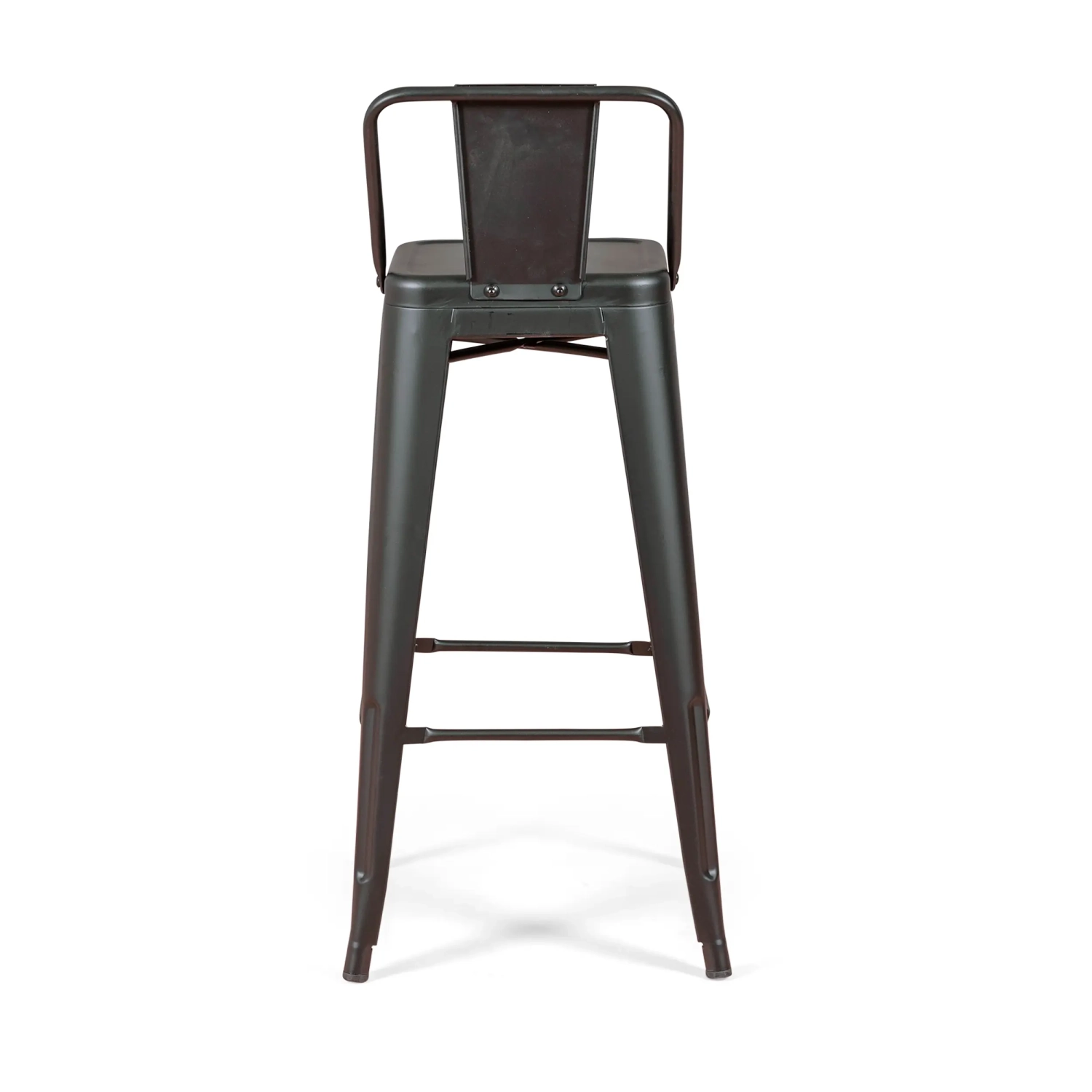 Lot de 4 tabourets de bar industriels « Bistro », hauteur 76 cm - Mueble Design