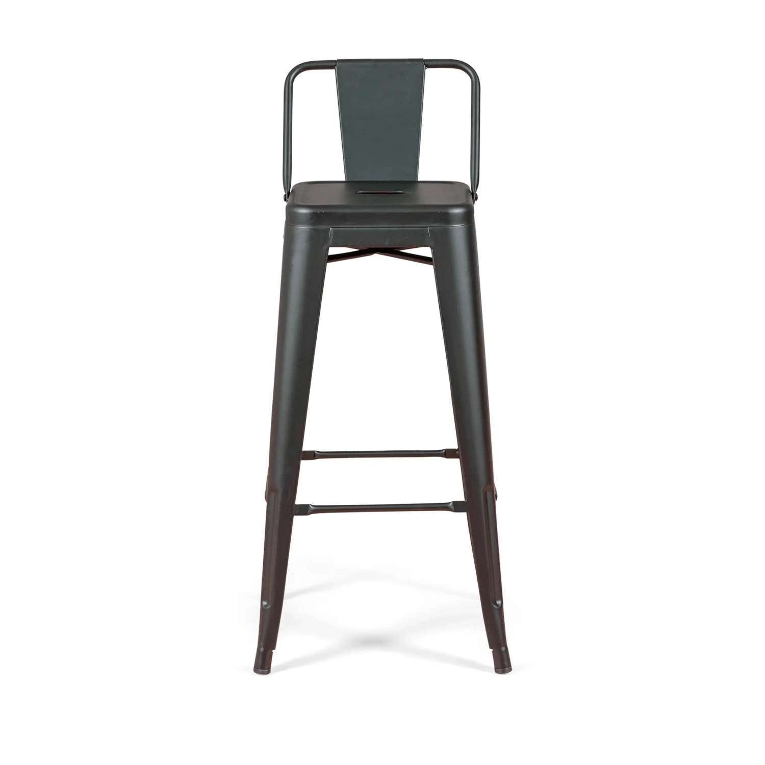 Lot de 4 tabourets de bar industriels « Bistro », hauteur 76 cm - Mueble Design