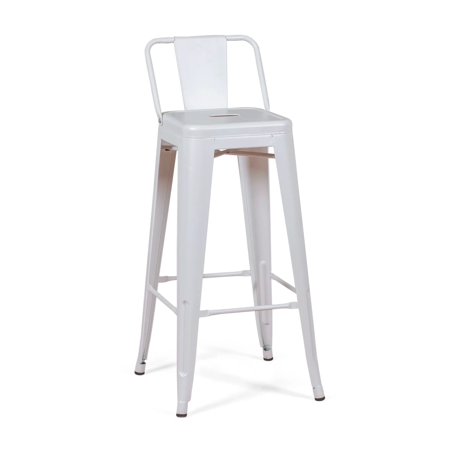 Lot de 4 tabourets de bar industriels « Bistro », hauteur 76 cm - Mueble Design