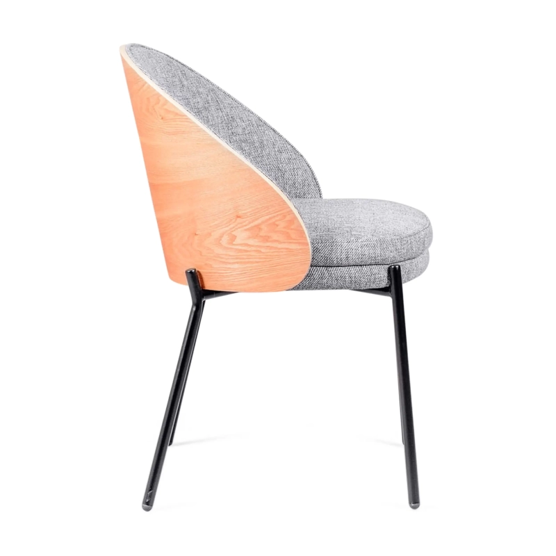Chaise Earth nordique avec coussin en coton – Meubles Concept