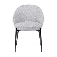 Chaise Earth nordique avec coussin en coton – Meubles Concept