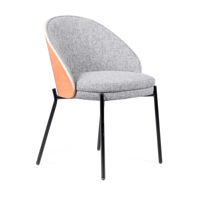 Chaise Earth nordique avec coussin en coton – Meubles Concept