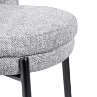 Chaise Earth nordique avec coussin en coton – Meubles Concept