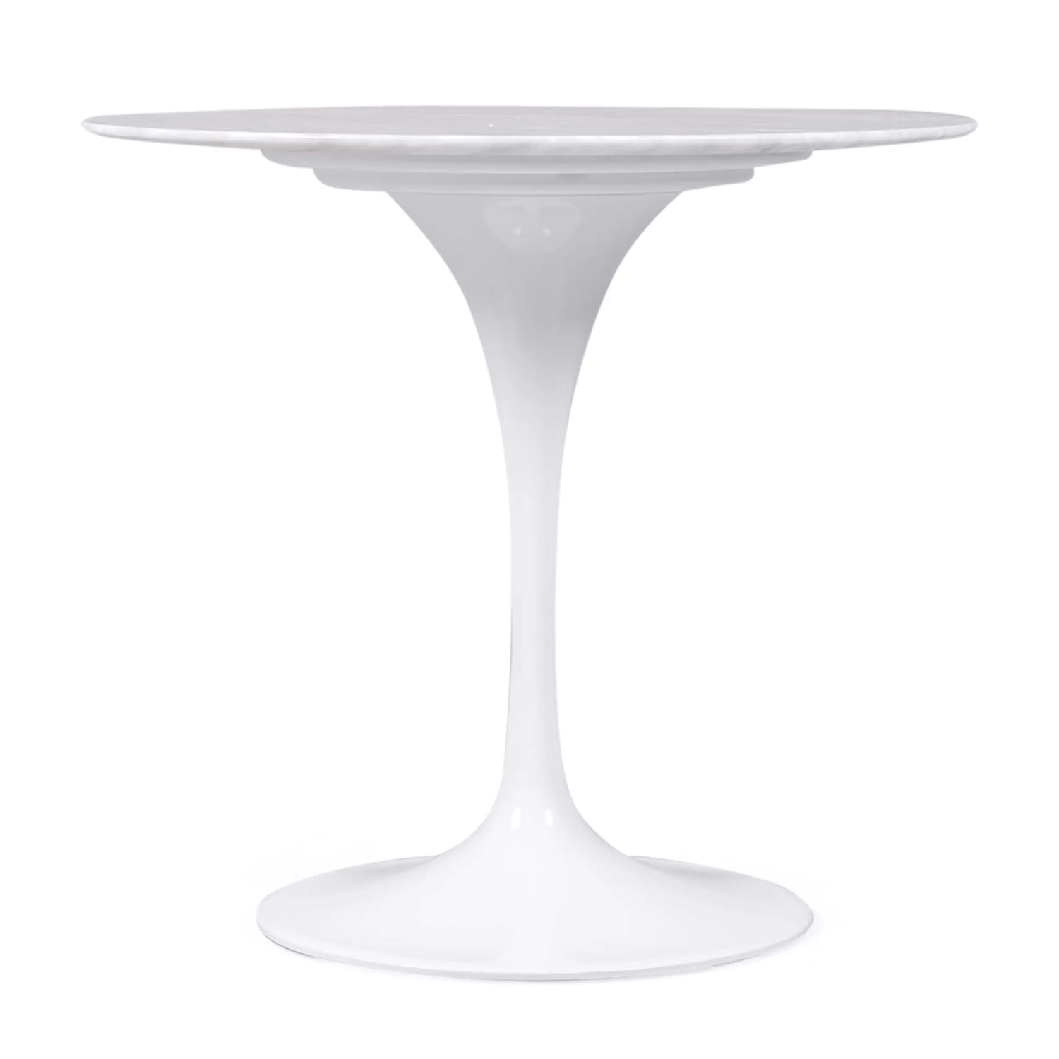 Inspiration Table Design Tulip 80Ø en Marbre Carrare - Meubles Concept