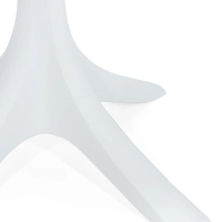 Table de salle à manger ronde en polypropylène (70 cm de diamètre) - Tables d'extérieur design