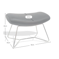 Repose-pieds fauteuil Emola - Fauteuils modernes - Meubles Concept