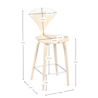 Tabouret Cherner - Tabourets de Bar furnmod