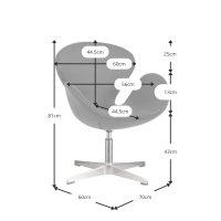 Réplique de chaise Swan Chair - Fauteuils modernes - Meubles Concept