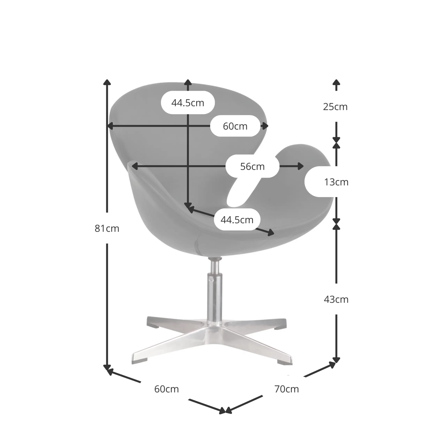Réplique de chaise Swan Chair - Fauteuils modernes - Meubles Concept