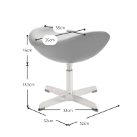Ottoman Egg Chair Inspiration - Fauteuil Design Premium - Meubles Concept