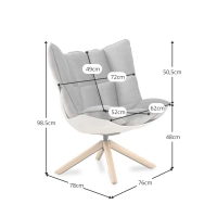 Inspiration Husk design Armchair - Fauteuil Design Moderne - Meubles