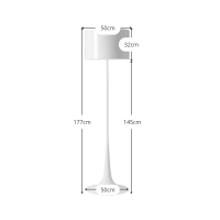 Lampadaire Inspiration Spun Light - Lampes design - Meublesconcept