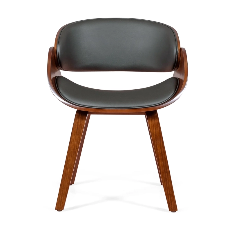 Chaise Nordic Burrow S en similicuir - Chaise en bois - Meubles Concept