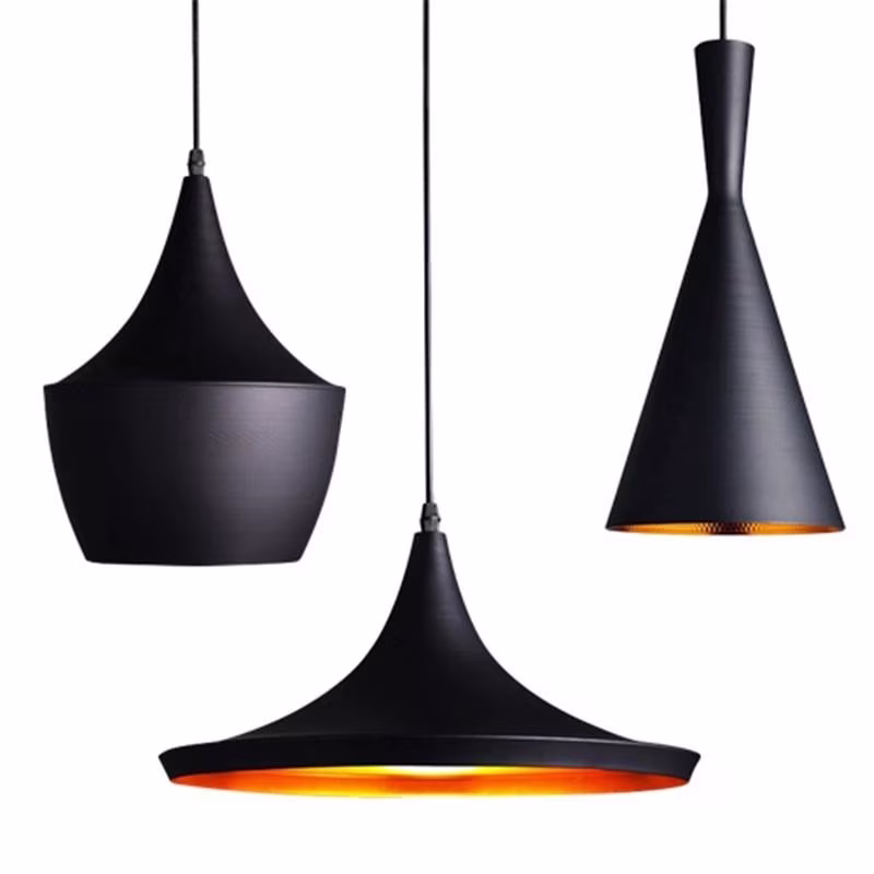 3er Pack Dix Aluminium Design Pendelleuchten
