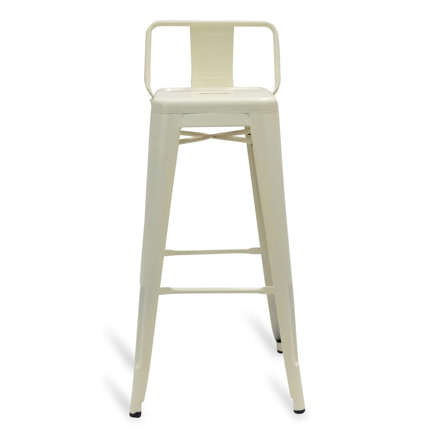 Hocker mit Rückenlehne Classic Wide Bistro Matt Icon Möbel