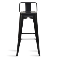 Taburete industrial Metal Wide Bistro Matte