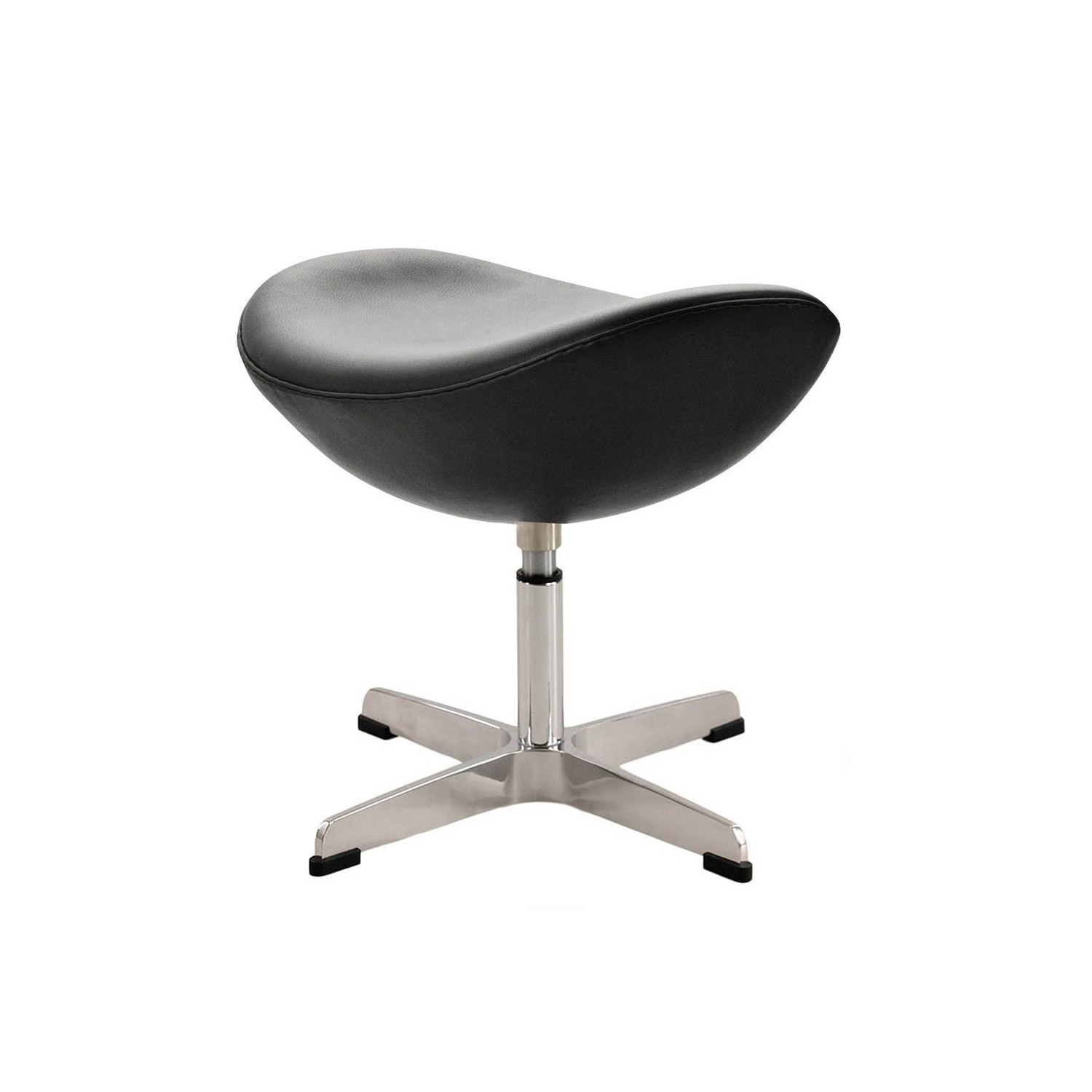 Ottoman Replica of Leather Egg Chair av designern Arne Jacobsen