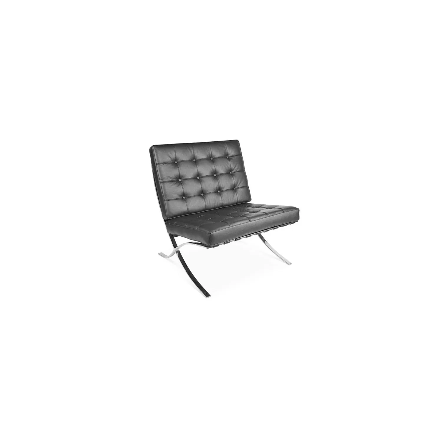 Silla Barcelona Half-Leather