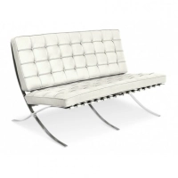 furmod Barcelona Half-leather Chair 2 Seats