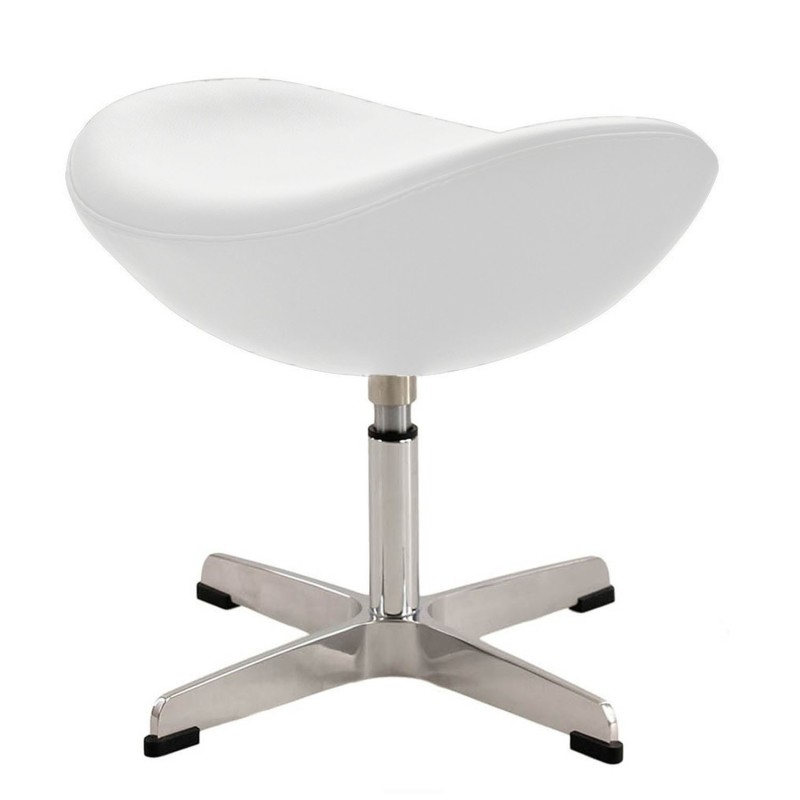 Ottoman Replica of the Leather Egg Chair by designer Arne Jacobsen