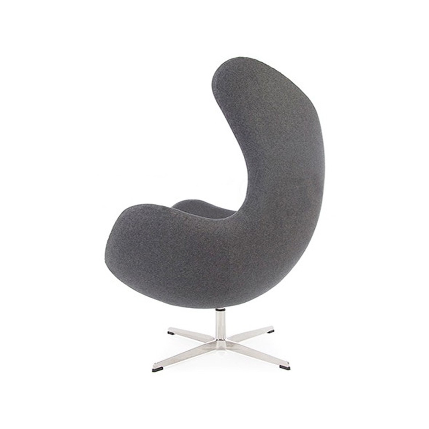 Replica Egg Chair com Apoio para os Pés da designer Arne Jacobsen