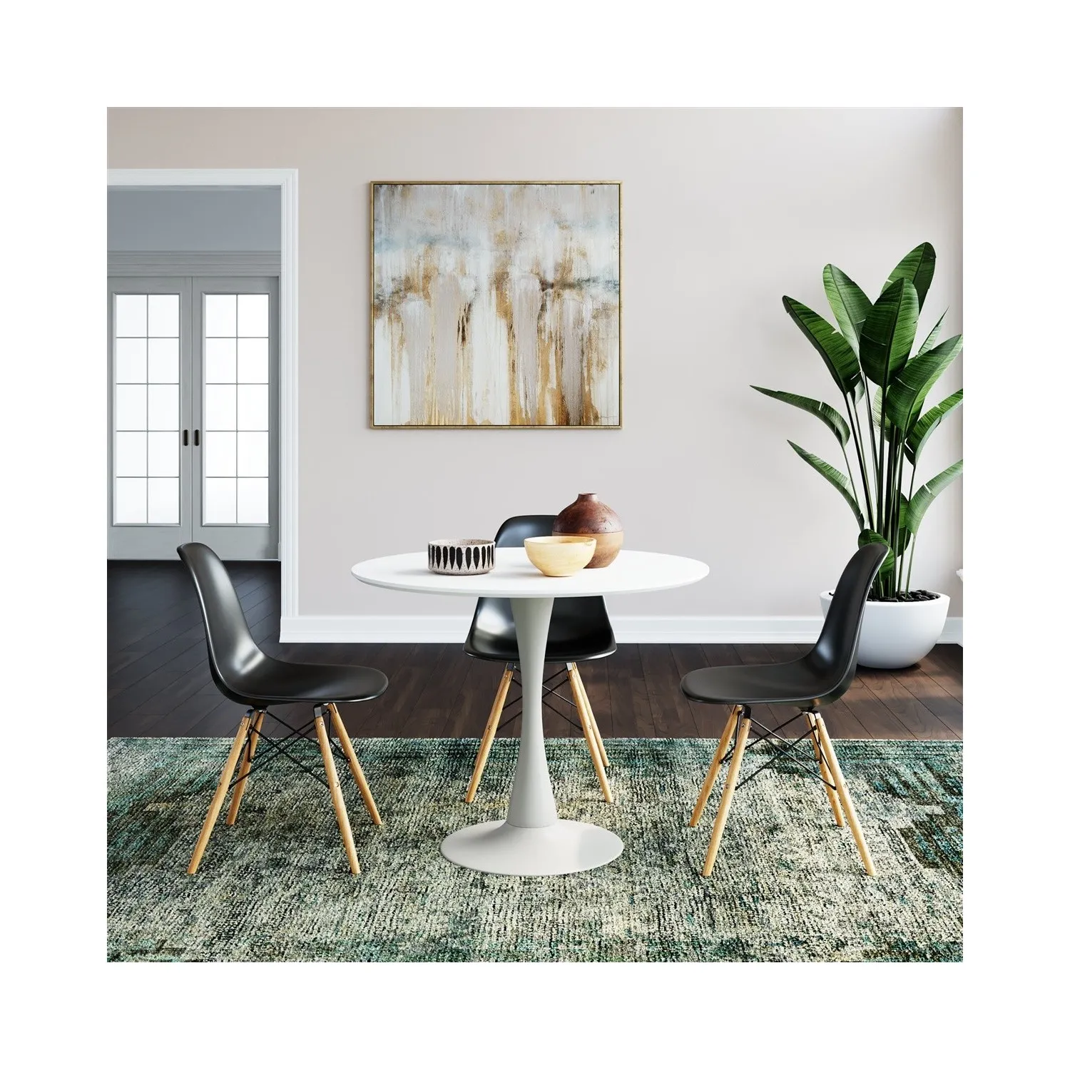 Mesa Tulip Strato 90 cm