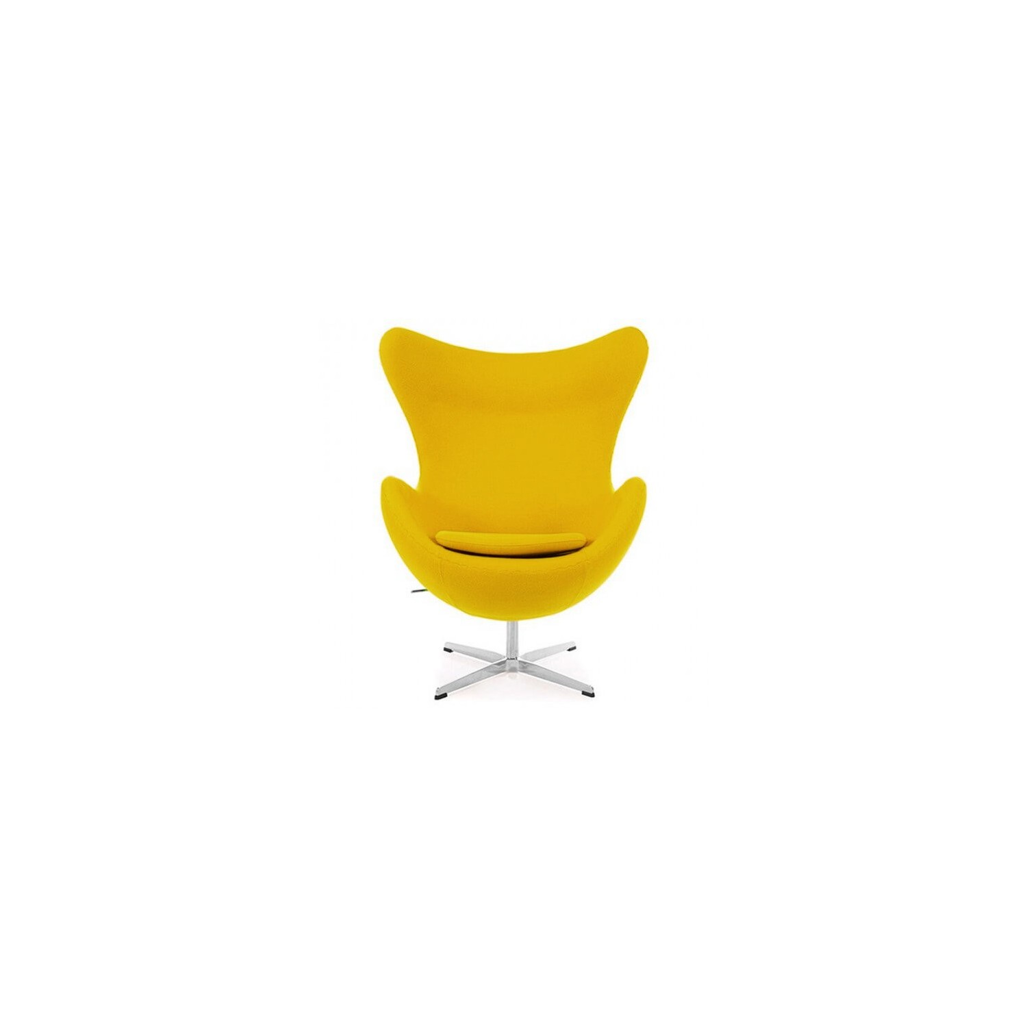 Replica Egg Chair com Apoio para os Pés da designer Arne Jacobsen