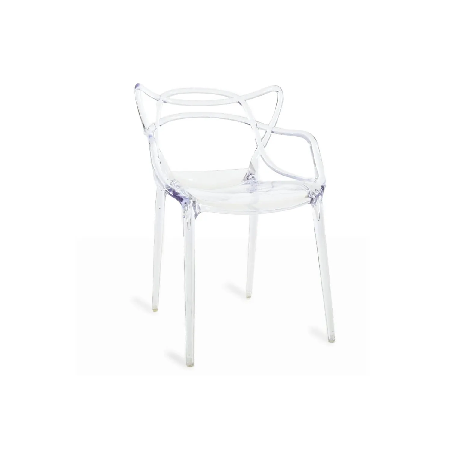 Inspiration chaise Masters transparente du célèbre designer Philippe Starck