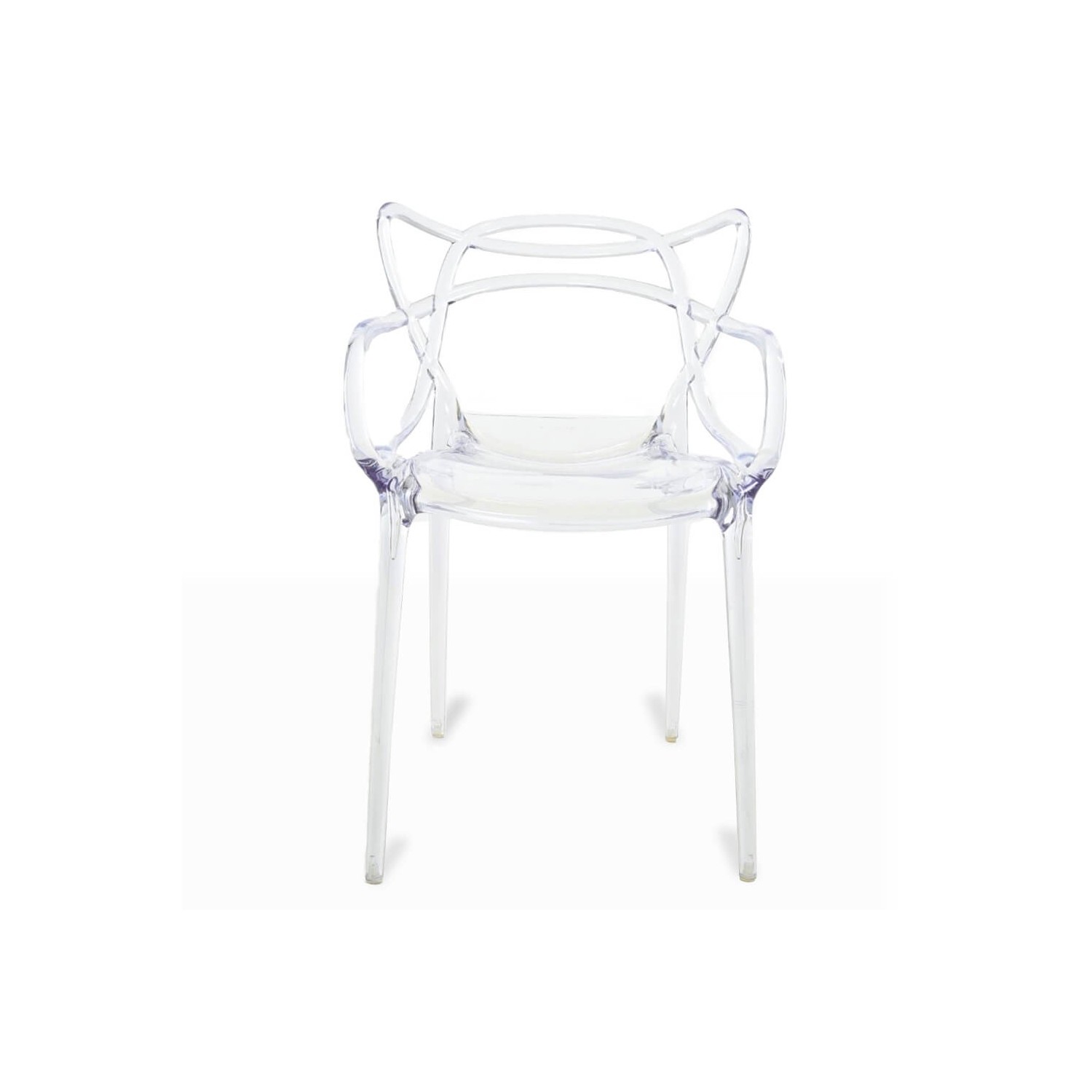 Inspirazione sedia trasparente Masters dell'acclamato designer Philippe Starck