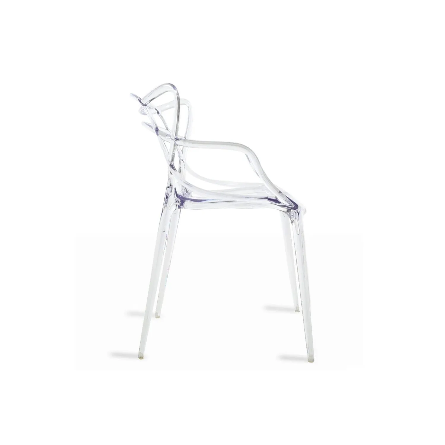 Inspiration chaise Masters transparente du célèbre designer Philippe Starck